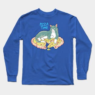 Pizza Time Long Sleeve T-Shirt